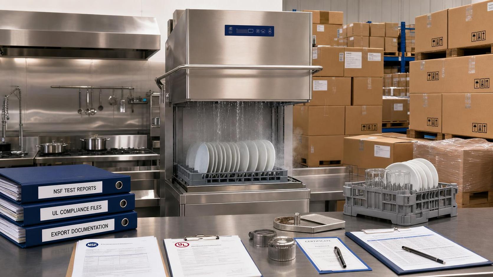 FDA Clarifies U.S. Entry Rules for Commercial Dishwashers