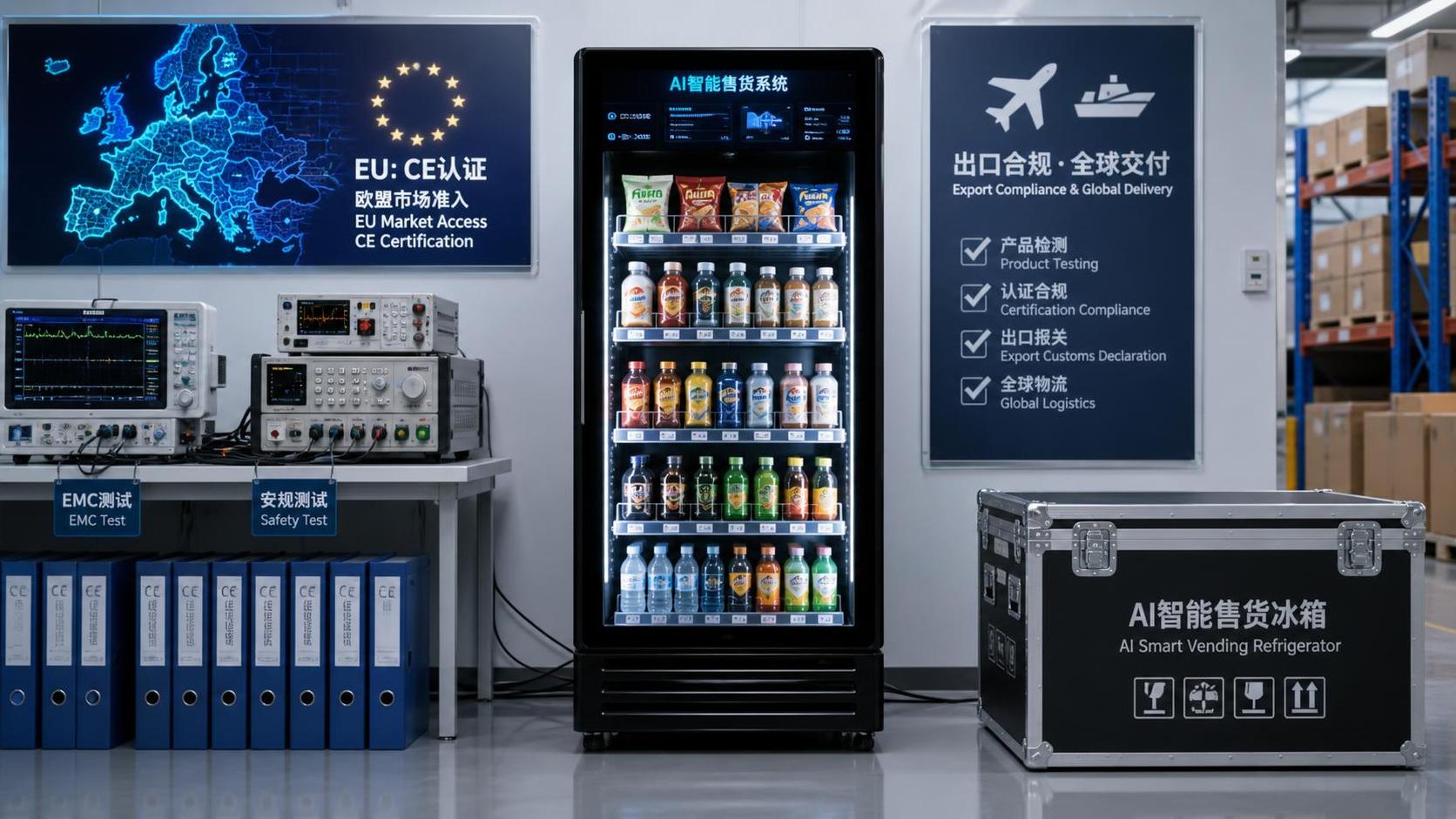 EU to Require Appendix A3 for AI Vending Fridges