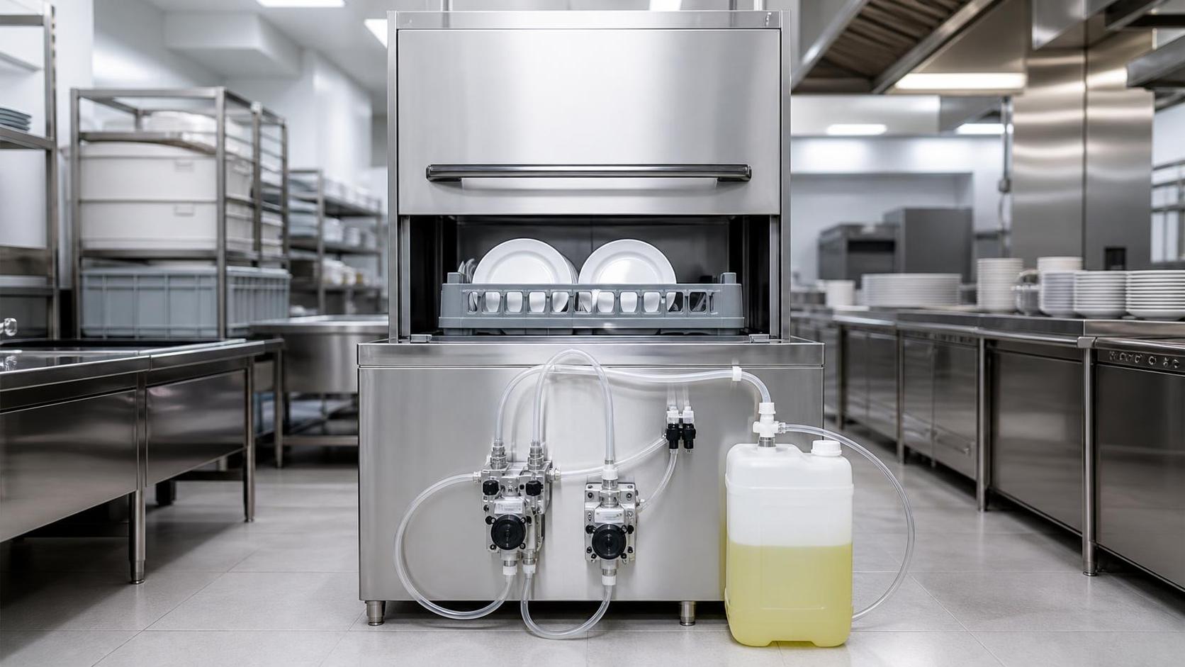 How to prevent uneven warewashing systems detergent dosing