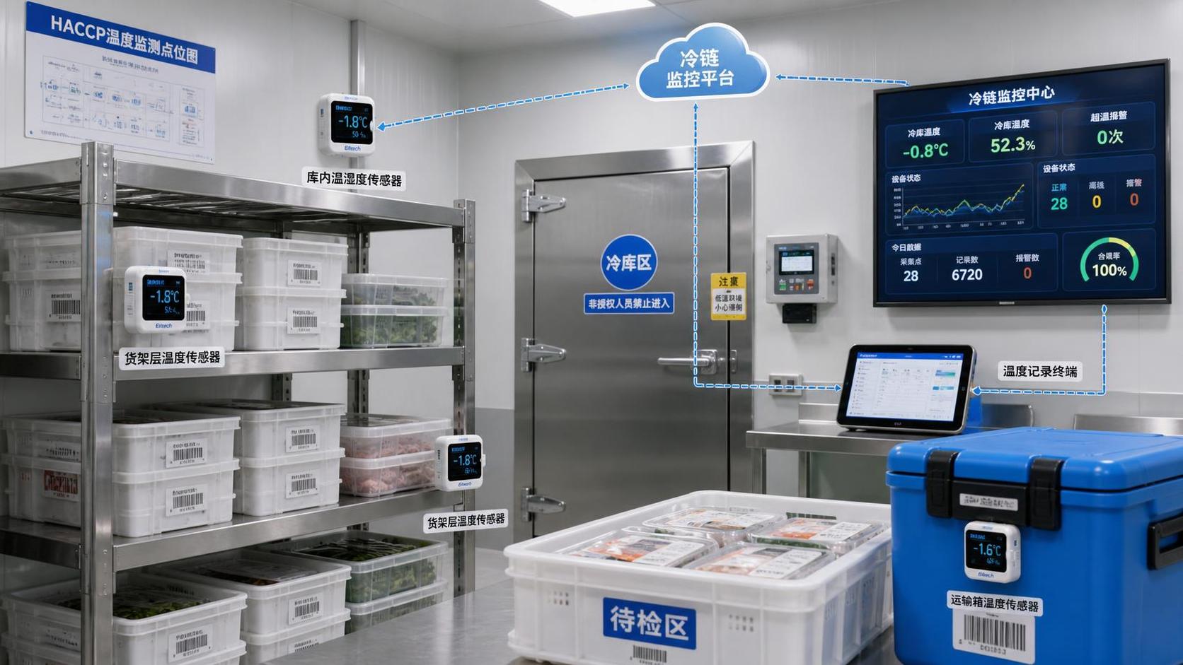 How HACCP temperature monitoring helps prevent cold chain audit failures