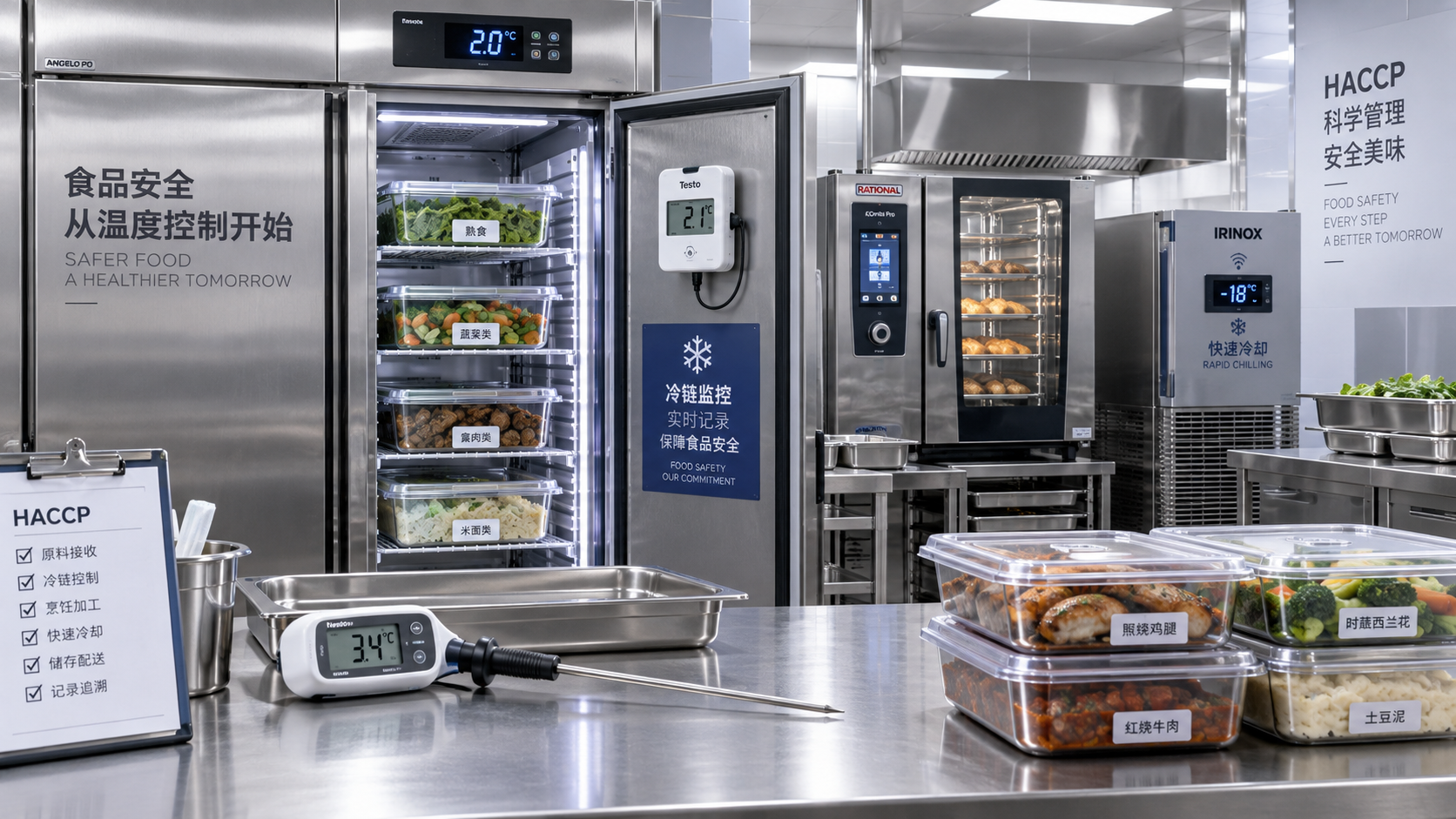 How HACCP equipment supports control at critical food safety points