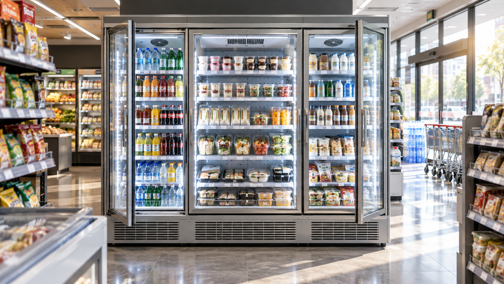 Why Do Display Refrigerators Lose Temperature in Busy Areas?