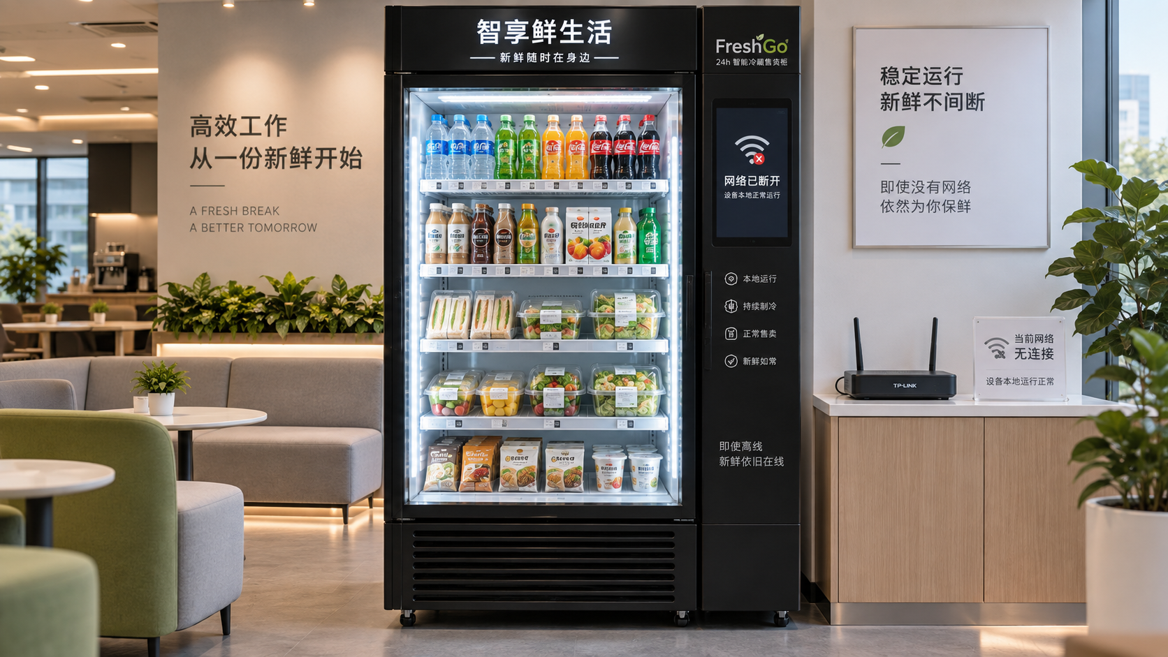 What Happens When a Smart Vending Machine Loses Network Connection?
