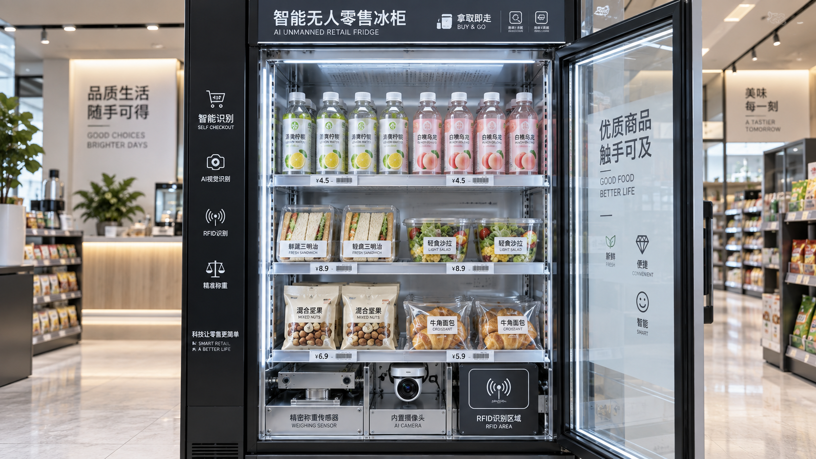 How cashless retail systems prevent false charges in smart fridges