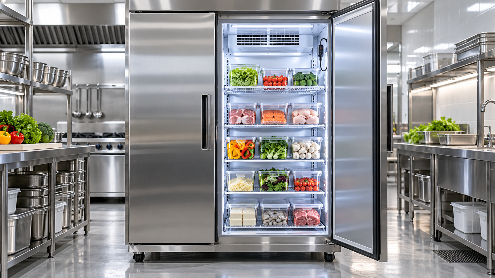 How foodservice refrigeration temperature control protects food safety