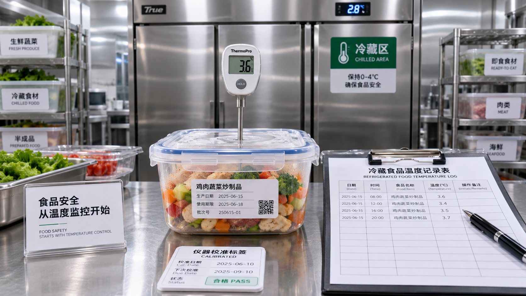 How to document food temperature control compliance for inspections