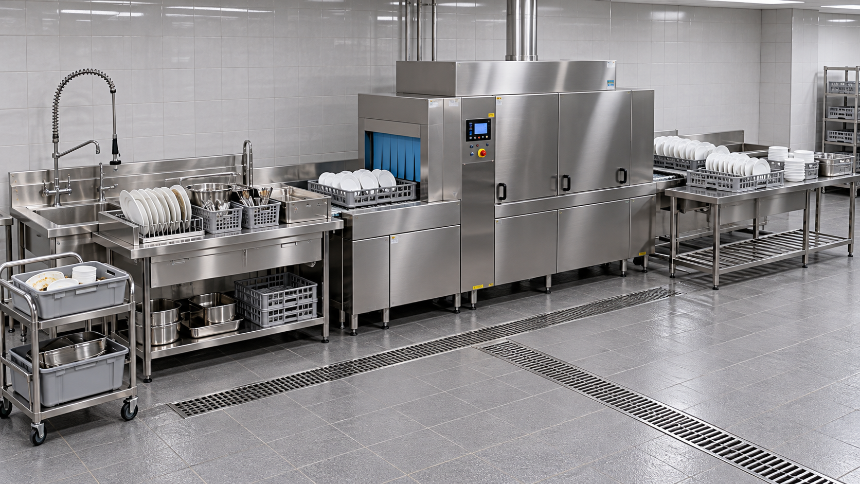 How to size conveyor warewashing systems for peak-hour demand