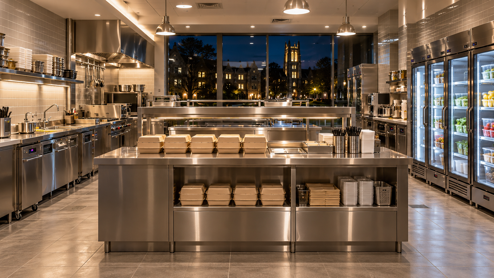Aramark Launches Social Bites Ghost Kitchen at Towson for Late-Night Dining
