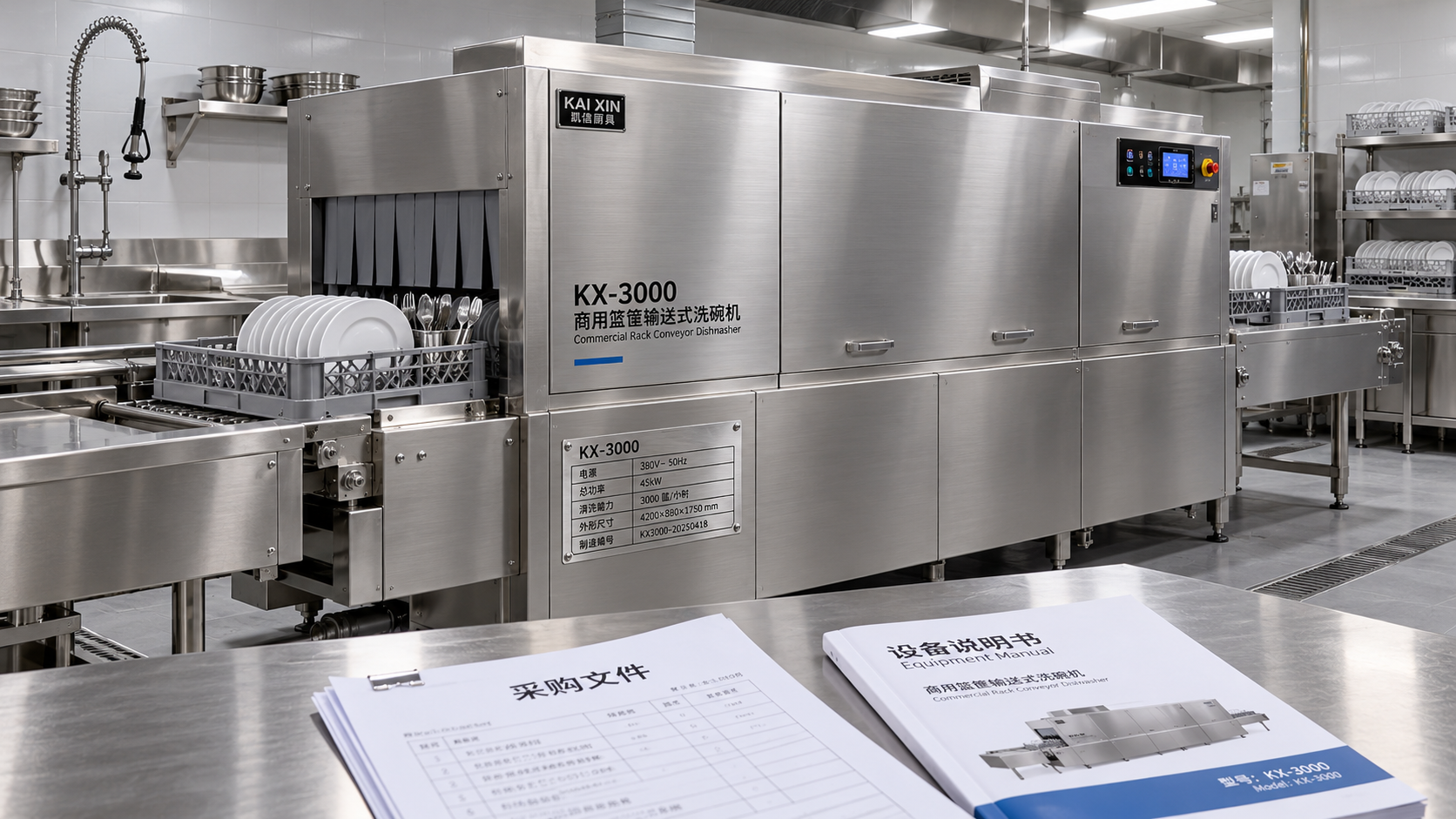 How to verify NSF/ANSI 3 certification for rack dishwasher systems