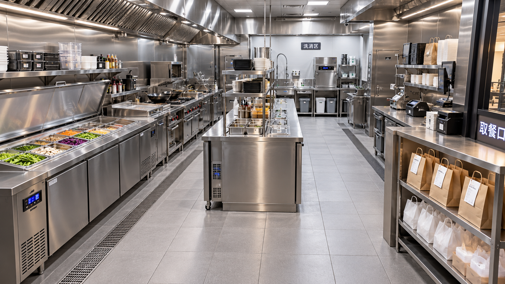 How space-efficient kitchen design reduces ghost kitchen bottlenecks