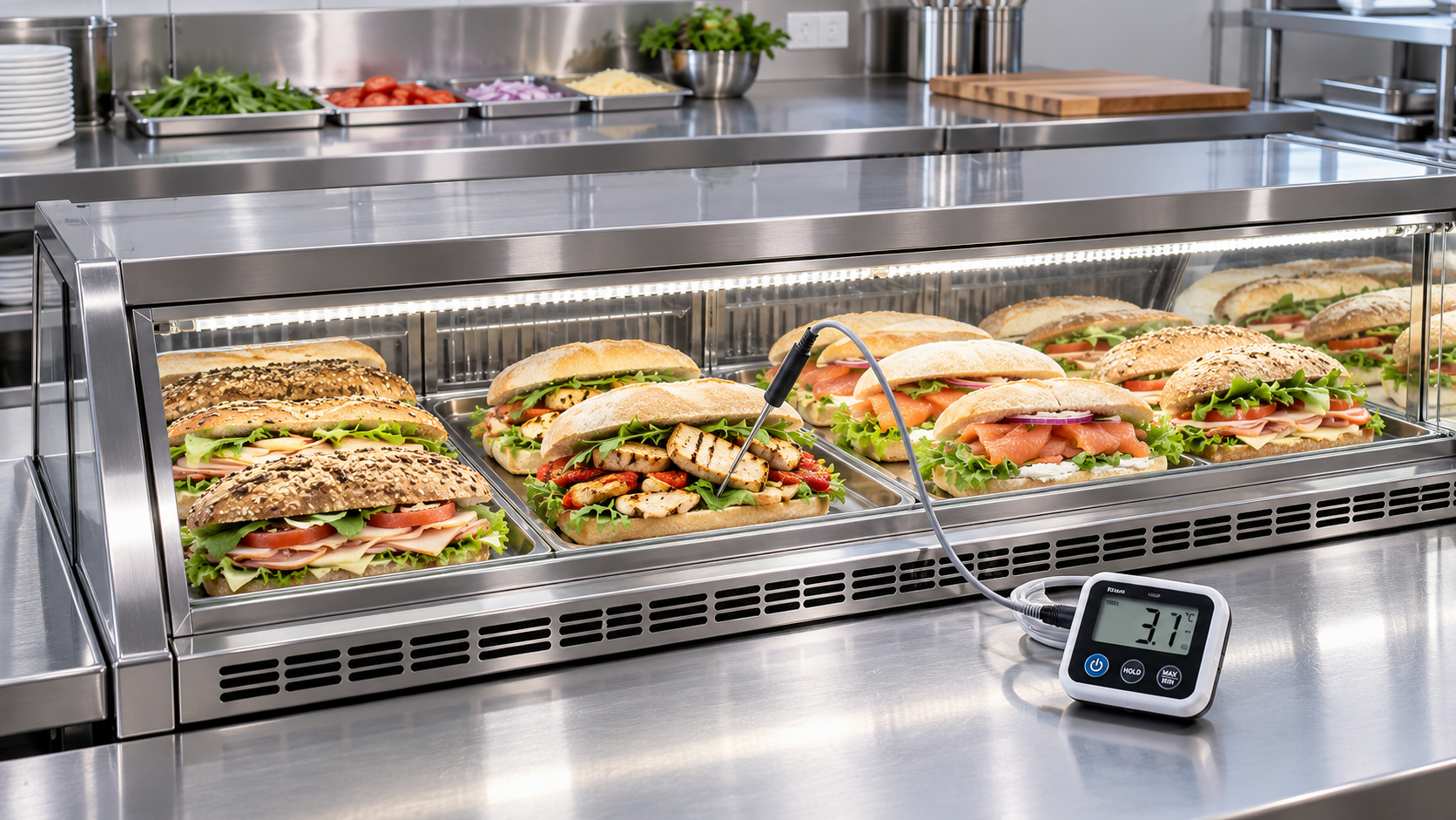 What temperatures must food holding equipment maintain in Australia?