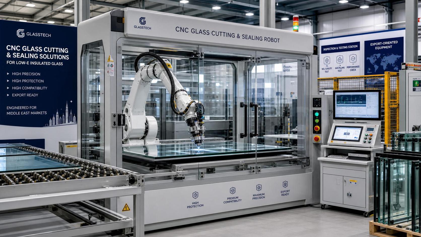 Dalian Expo Signals New Export Baselines for Glass Sealing Robots