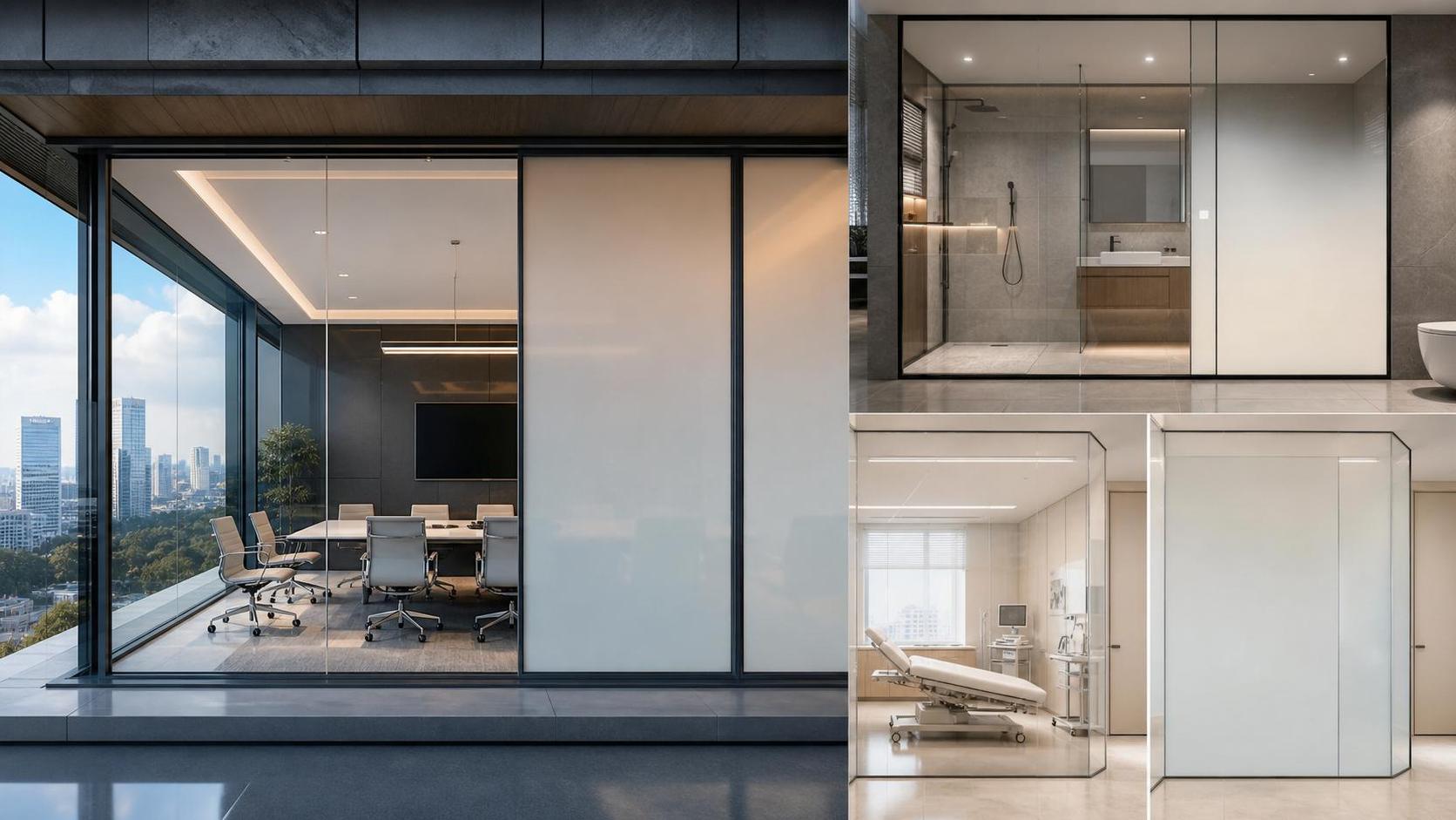 Smart Glass Window vs PDLC Film: Which Option Fits Offices, Homes, and Clinics?