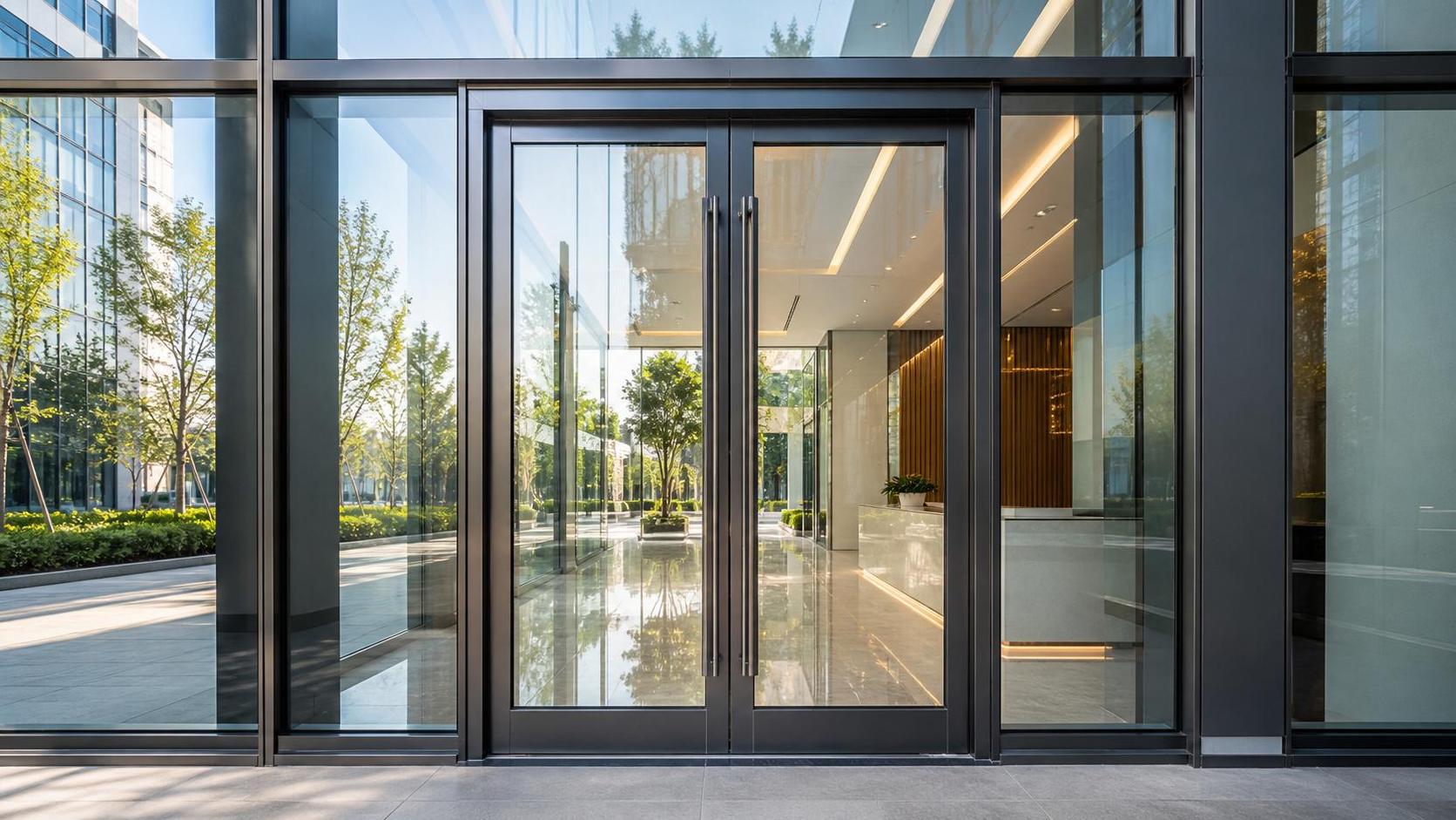 Low-E Glass Doors Explained: U-Value, SHGC, and Best Uses in Commercial Buildings