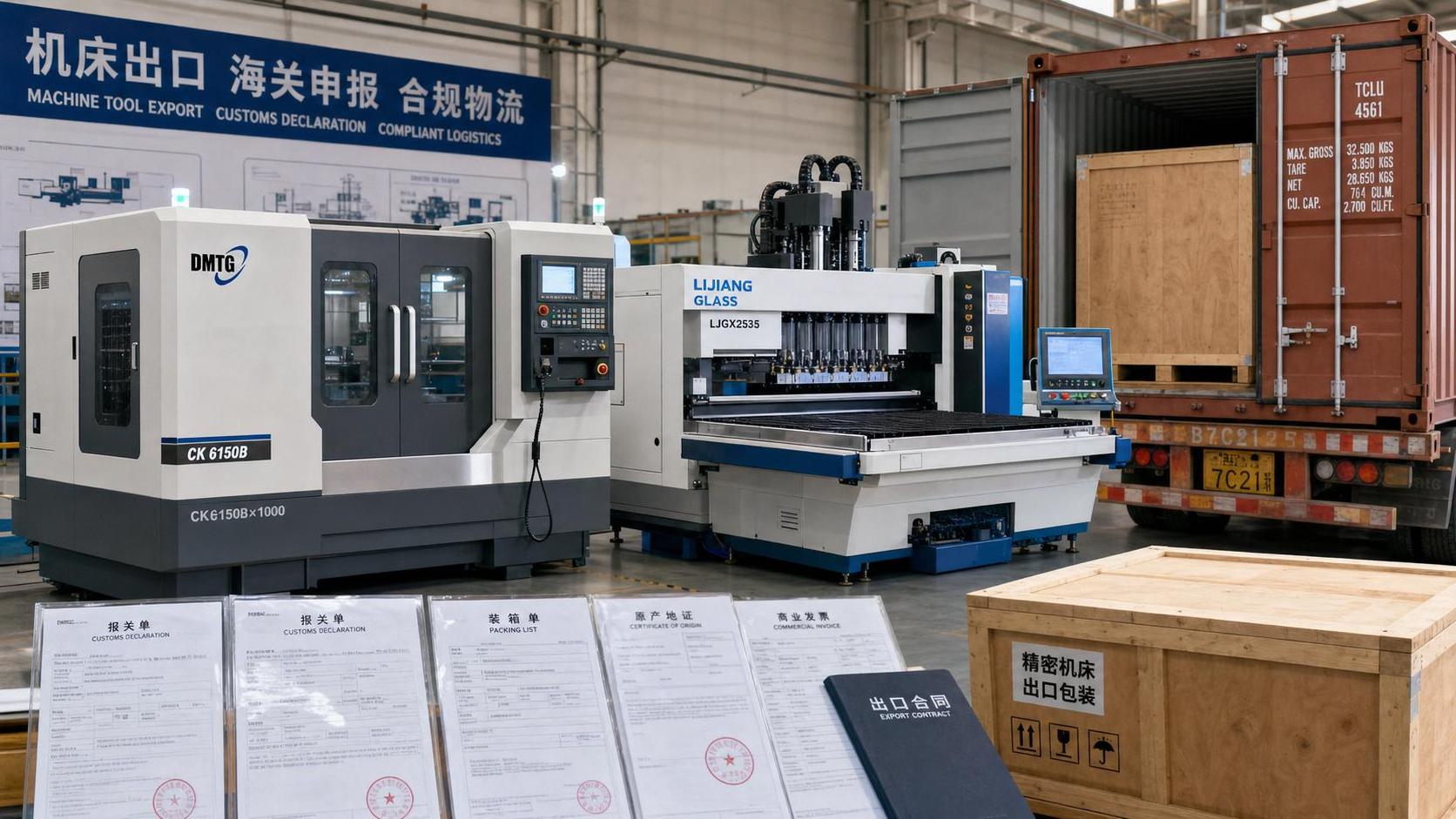 China Customs Rule 77 Takes Effect for Machine Tool Exports
