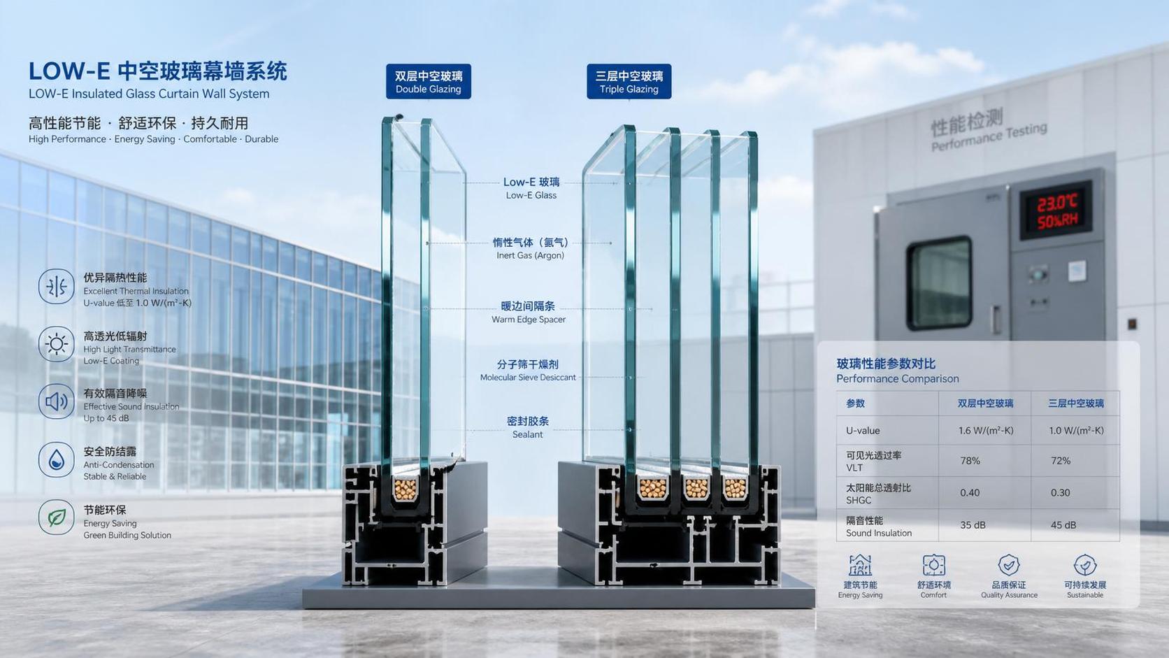 Low-E Glass U Value Explained: How to Compare Ratings for Better Thermal Performance