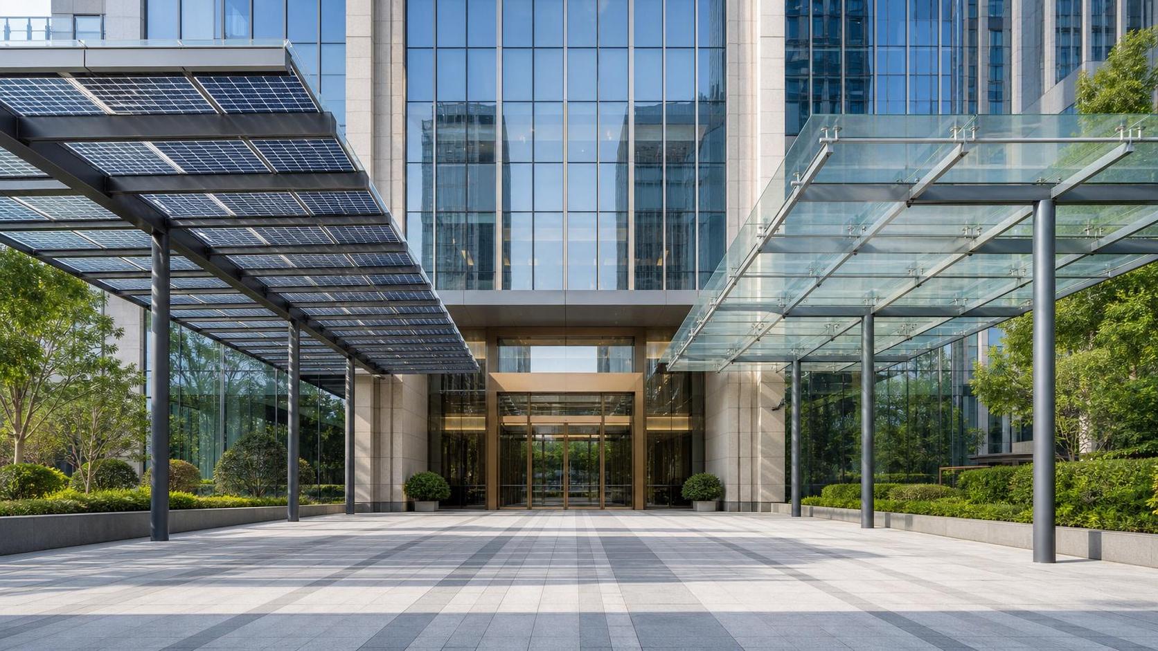 Photovoltaic Glass Canopies vs Standard Canopies: Energy Output, Structure, and ROI Factors