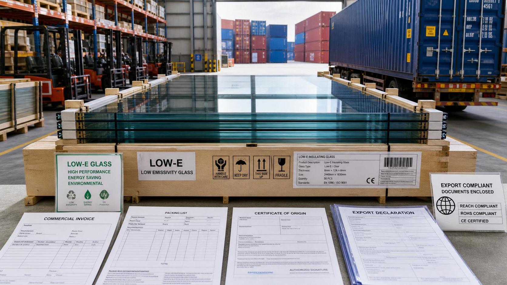 China Customs Tightens Low-E Glass Export Declarations