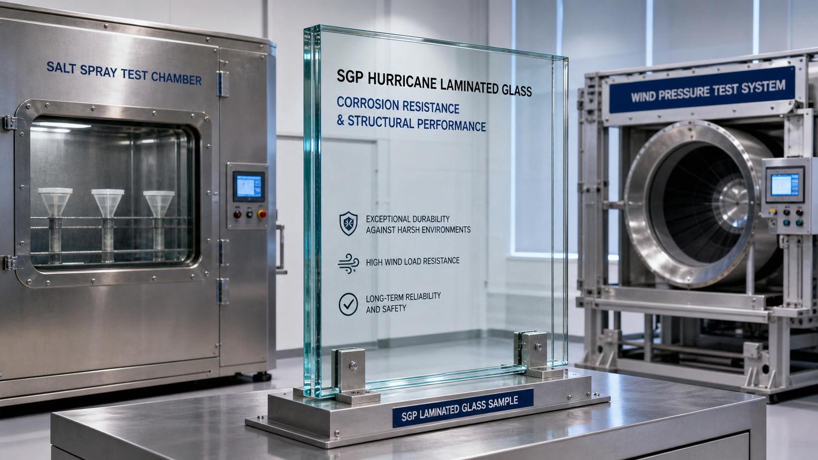 Miami-Dade Adds Salt Spray and Wind Pressure Test Path for SGP Glass