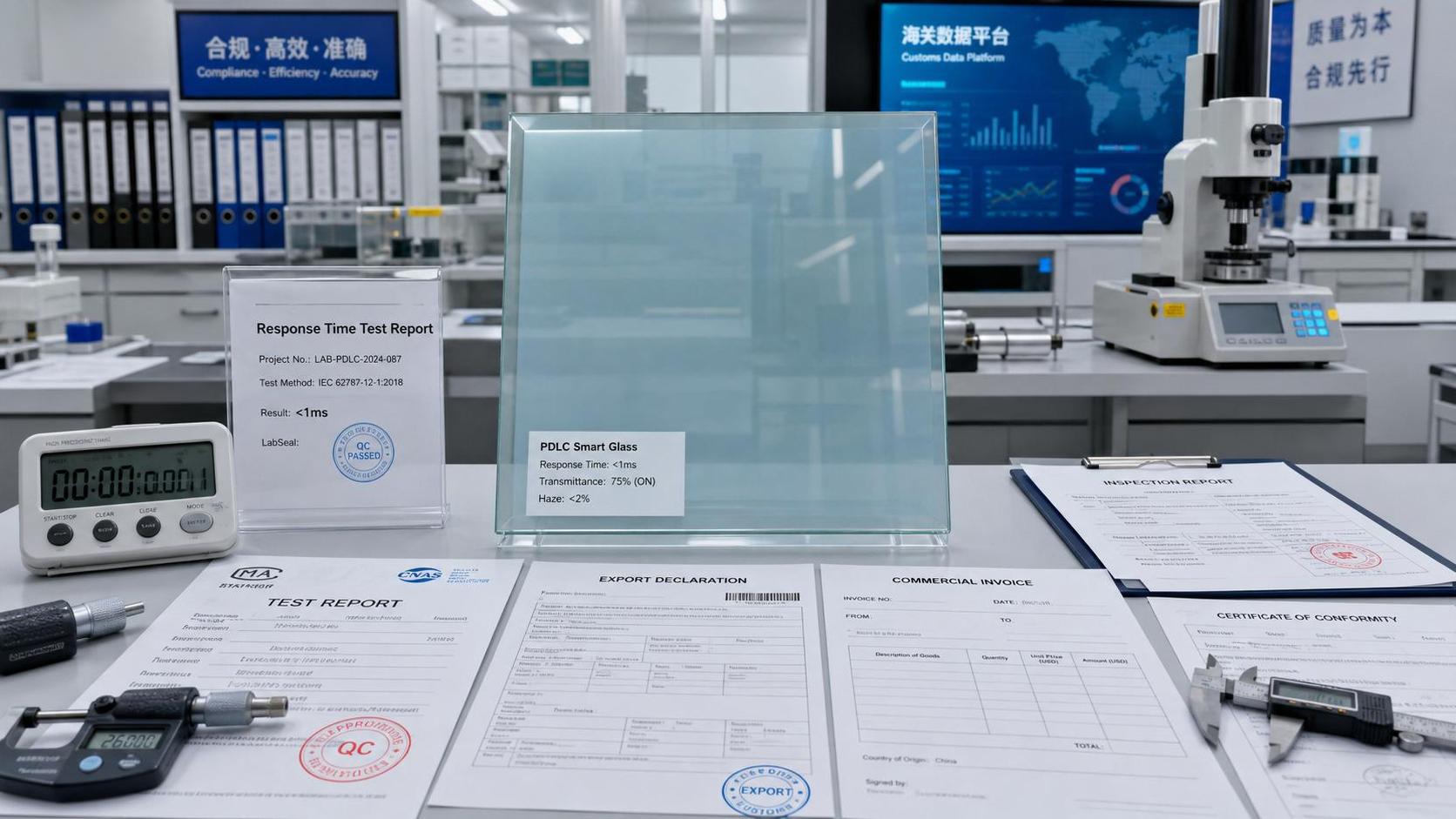 China Adds Response-Time Filing for PDLC Glass Exports