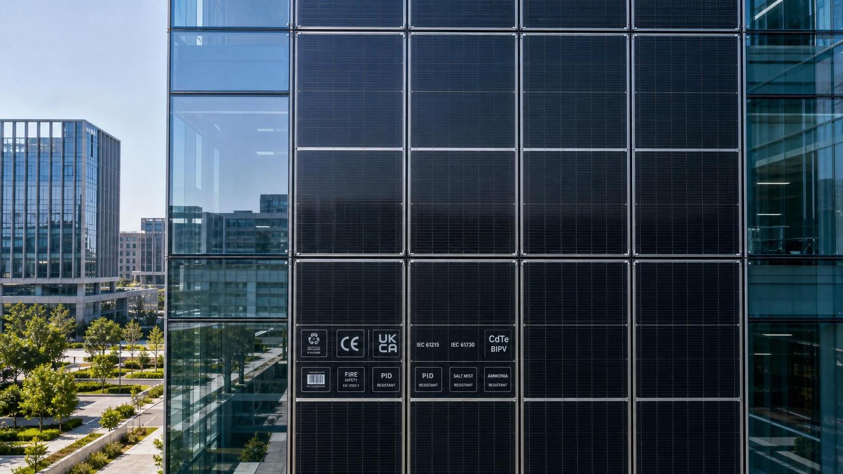 DOE Sets New BIPV Label Rule for CdTe Facades