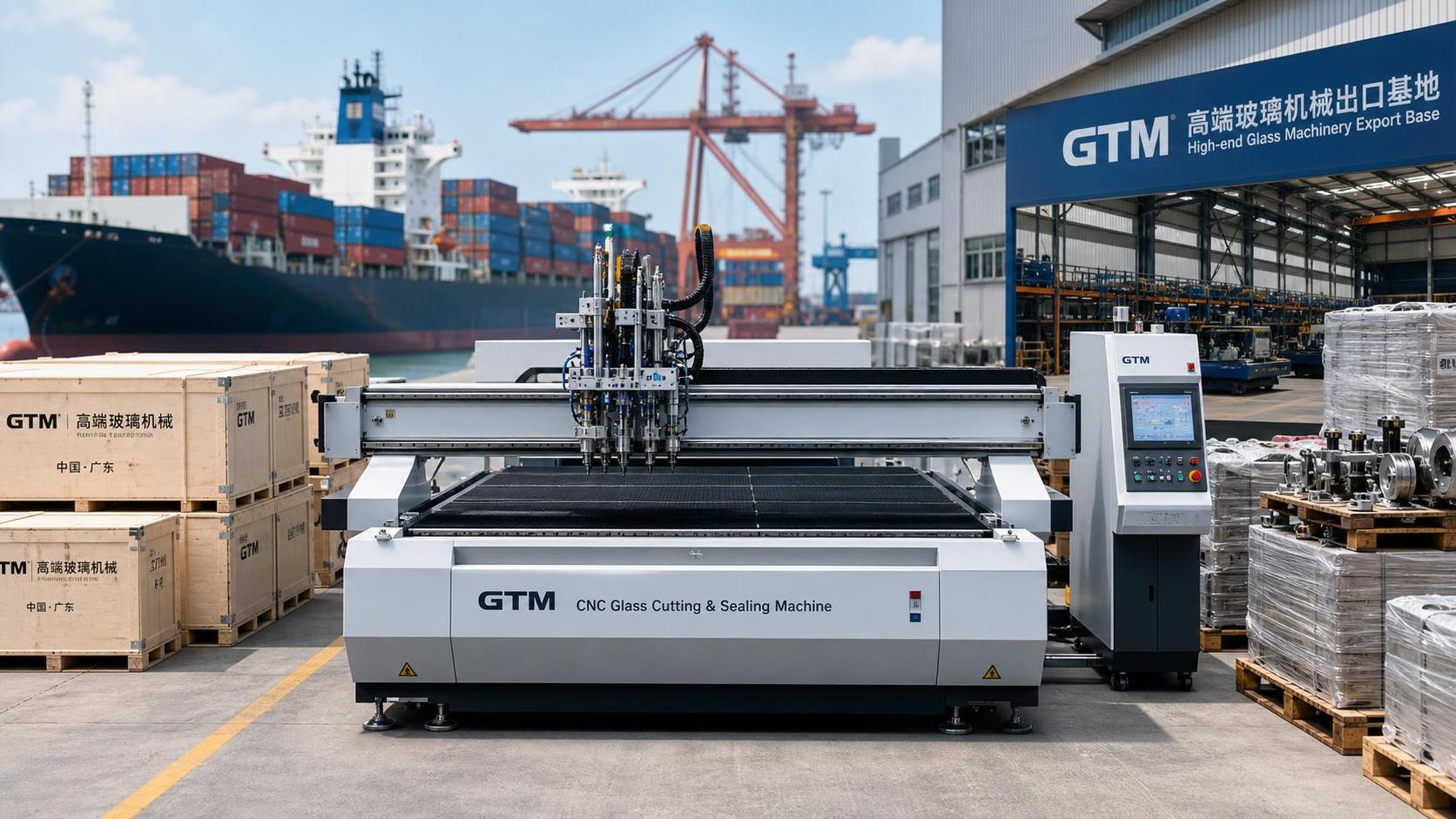 China Glass Equipment Export Lead Time Extends to 14 Weeks