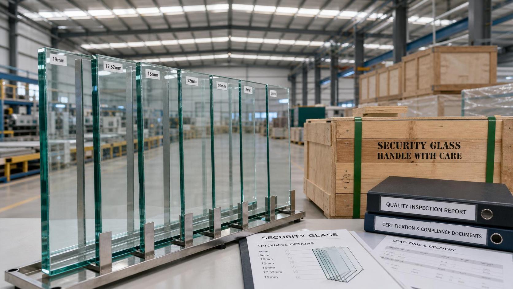 Ballistic Glass Supplier Checklist: Certifications, Thickness Options, and Lead Times