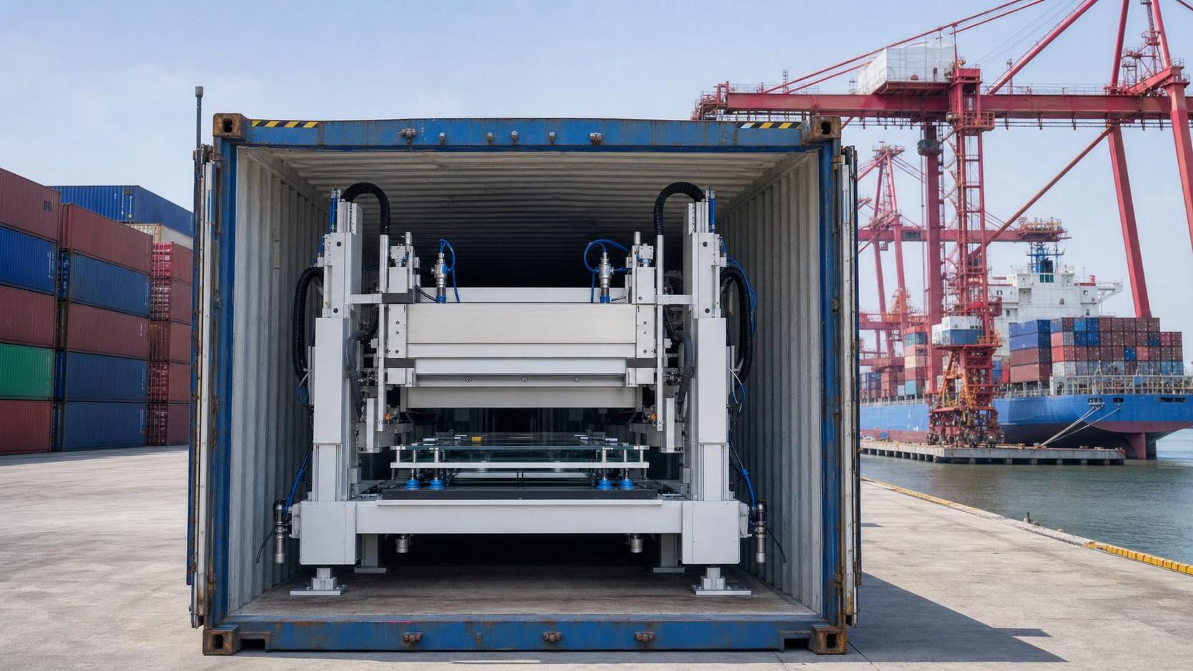 Yangtze Delta Port Delays Stretch Glass Robot Shipments