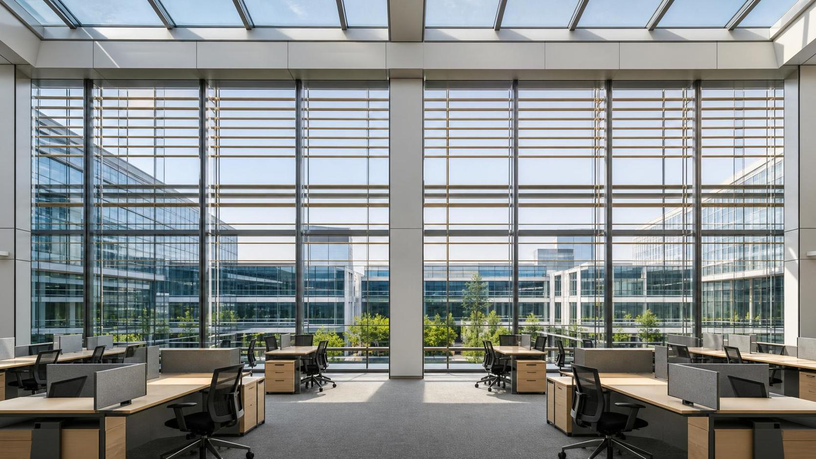 Daylighting Systems for Office Buildings: How to Compare Glare Control and Energy Savings