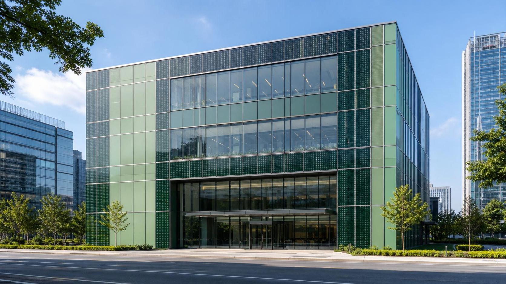 Green Facade Materials for BIPV: Which Options Improve Energy Yield and Building Aesthetics?
