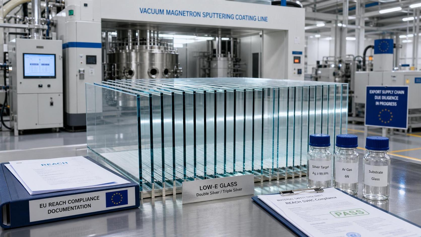EU REACH Ends Sb2O3 Exemption for Low-E Coating Targets