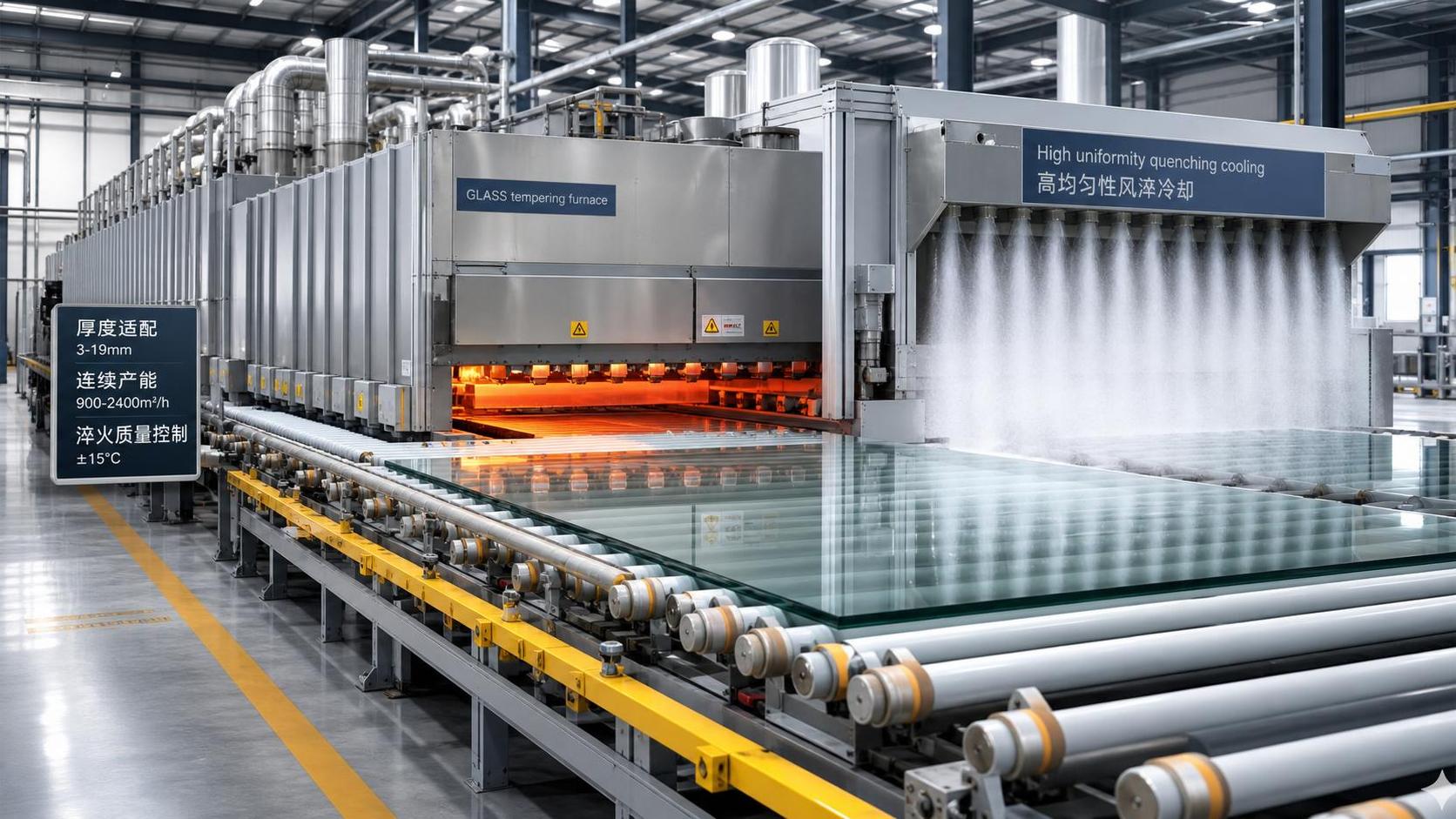 How to Choose Flat Glass Tempering Furnaces for Thickness Range, Output, and Quench Quality