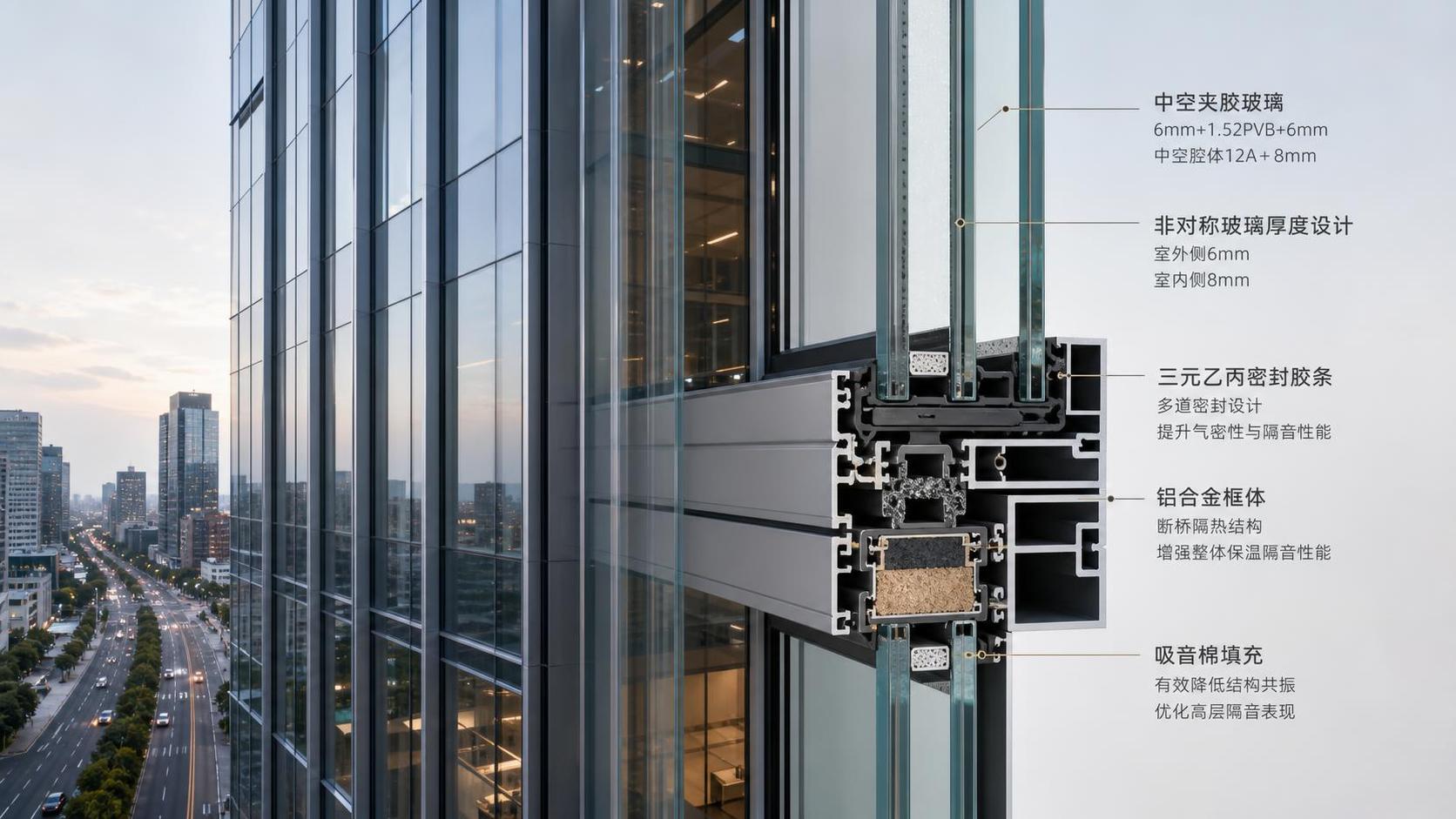 How to Improve Acoustic Performance in Window Wall Systems for High-Rise Projects