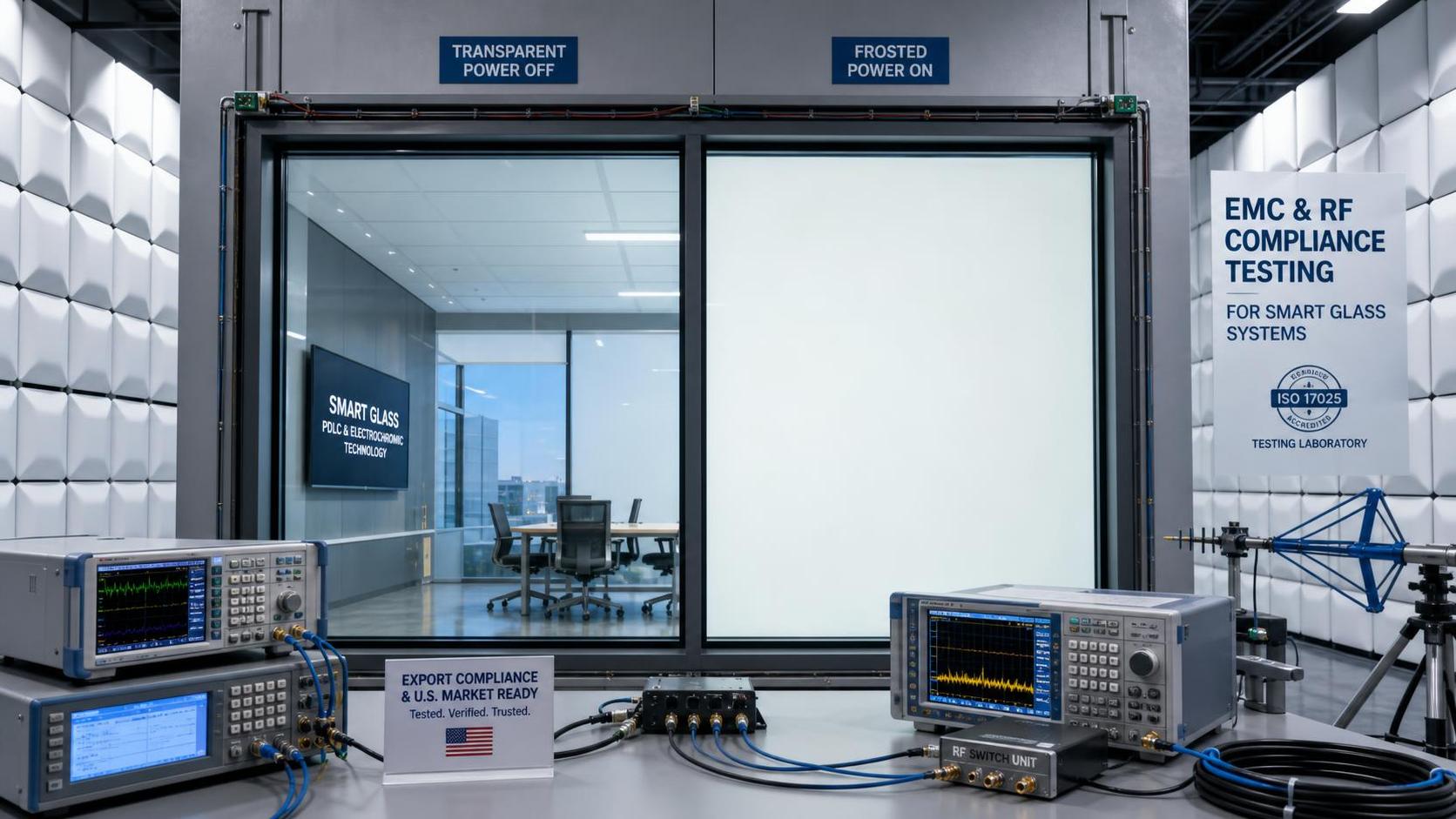 FCC Part 18 Update Adds Smart Glass EMC Tests