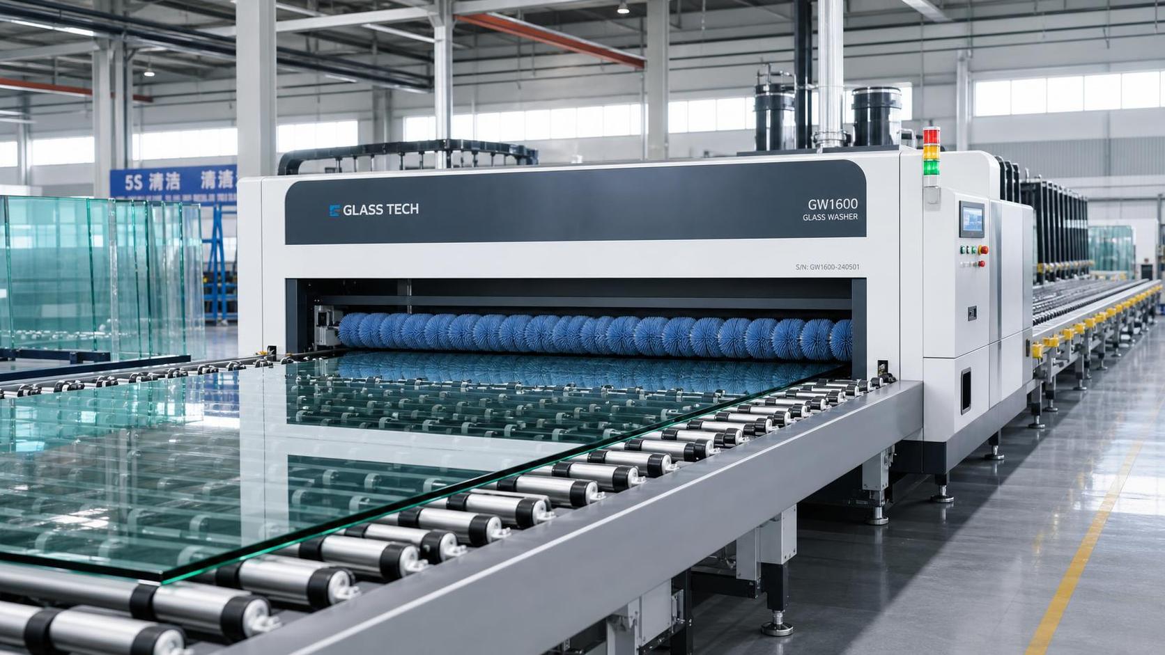 How to Choose a Brush-Type Glass Washing Machine for Different Glass Lines