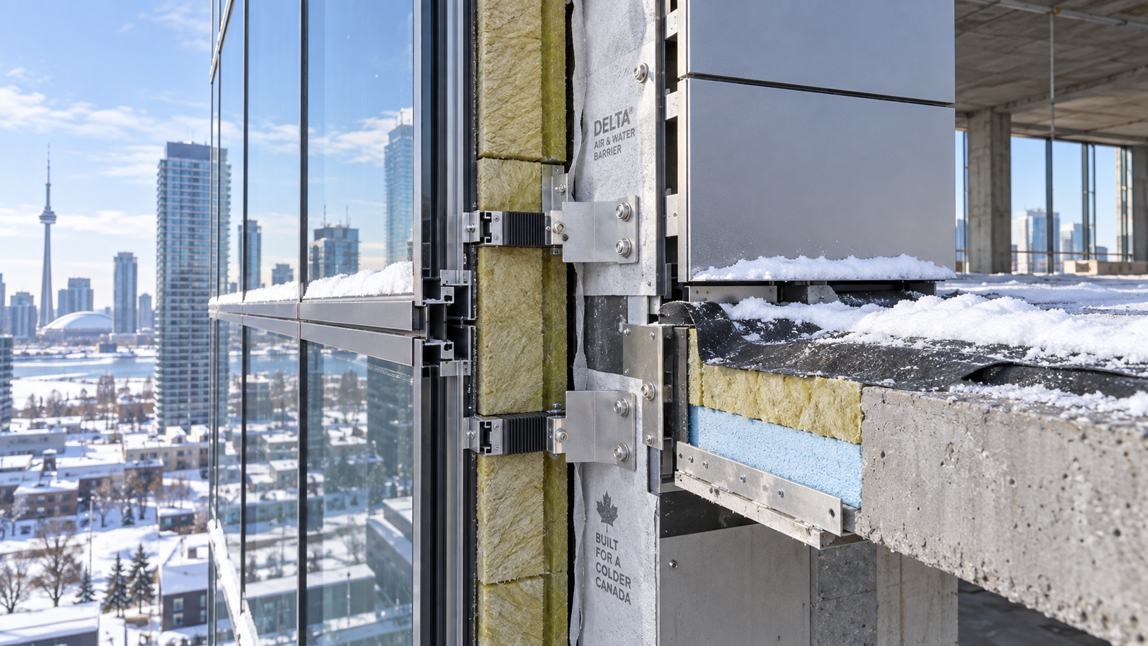 How to Specify Facade Thermal Insulation for Canadian Climate Zones