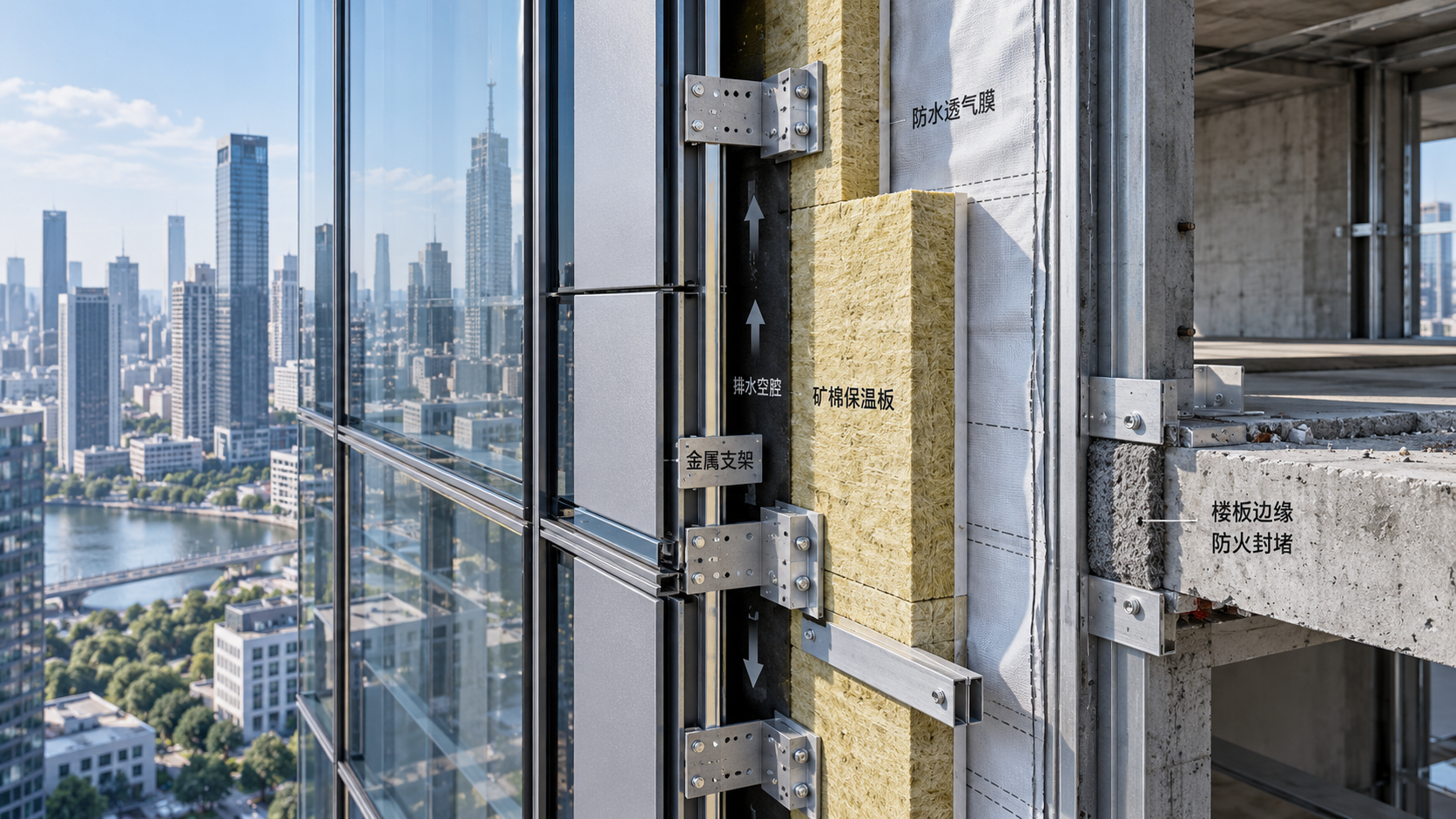 Facade Insulation Systems for High-Rises: Thermal, Fire, and Moisture Criteria