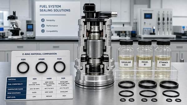 Fuel Pump Seals and Fuel Compatibility: Choosing Materials for Gasoline, Diesel, and Ethanol