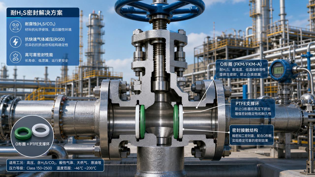 H2S Resistant Sealing for Oil and Gas: Material Choices and Failure Risks
