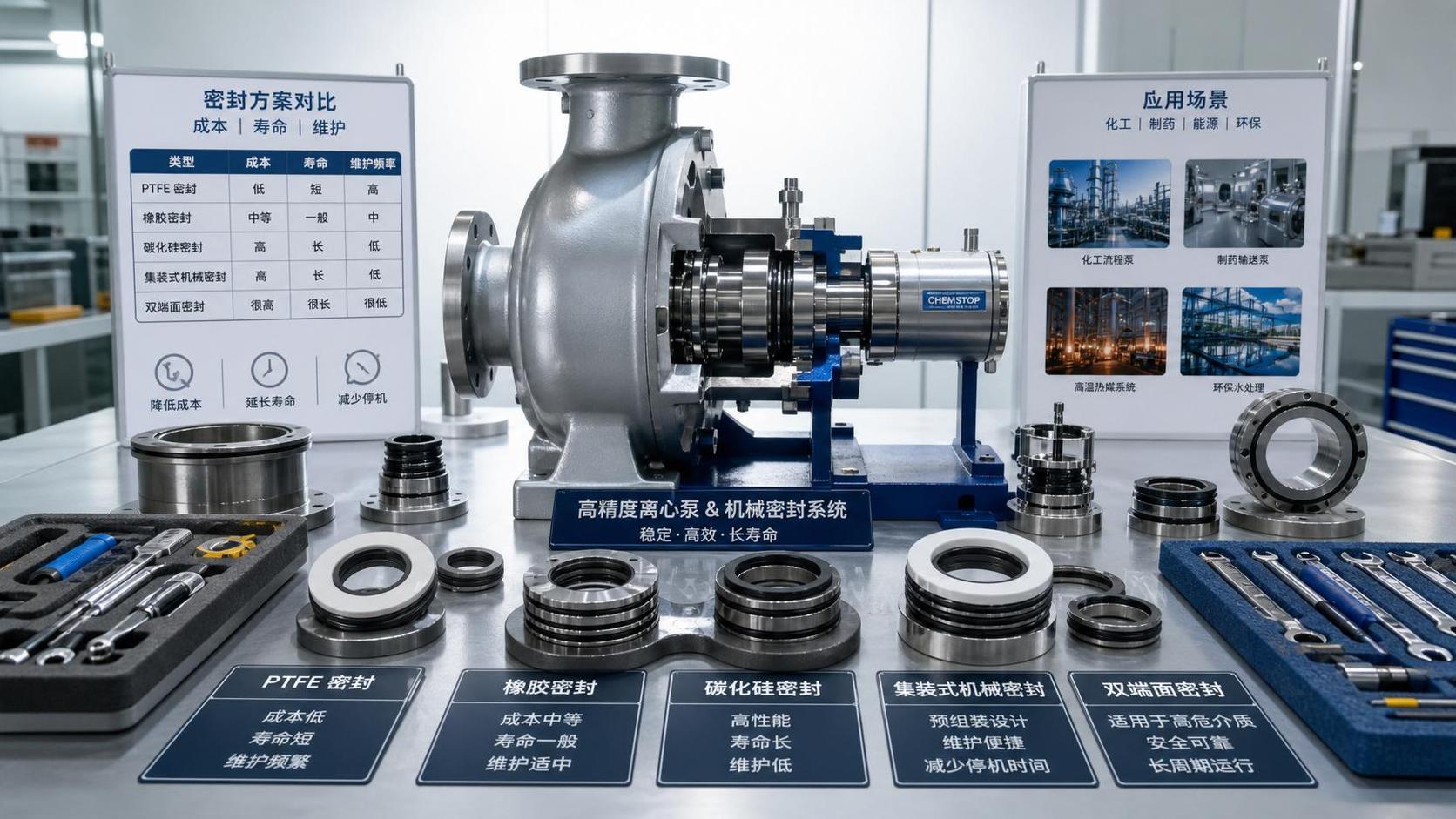 Pump Sealing Systems Supplier Comparison: Cost, Service Life, and Maintenance