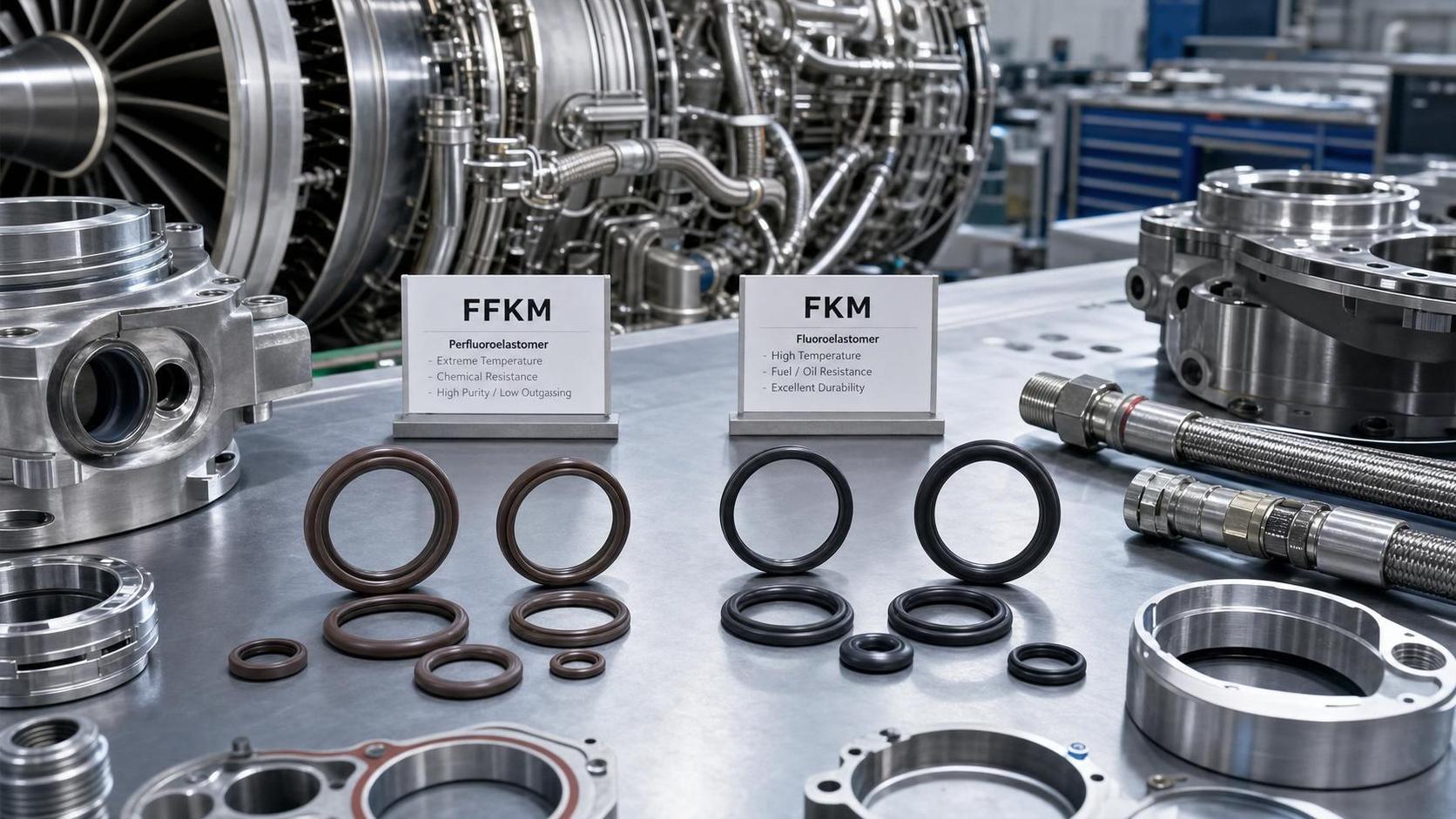 High-Temperature Aerospace Sealing Materials: FFKM or FKM for Critical Duty?