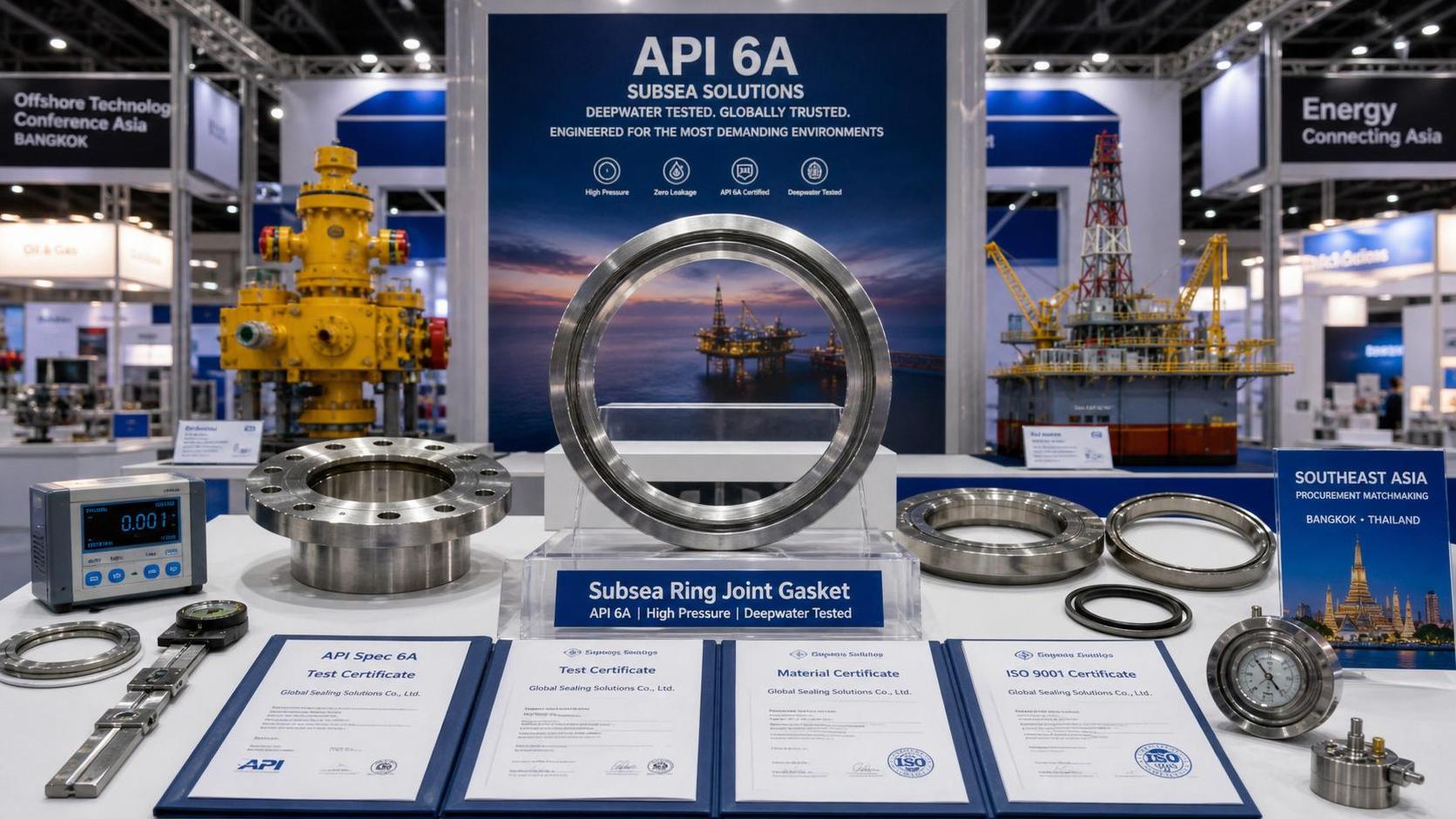 Thailand Industry Expo Highlights Subsea Gasket Buying
