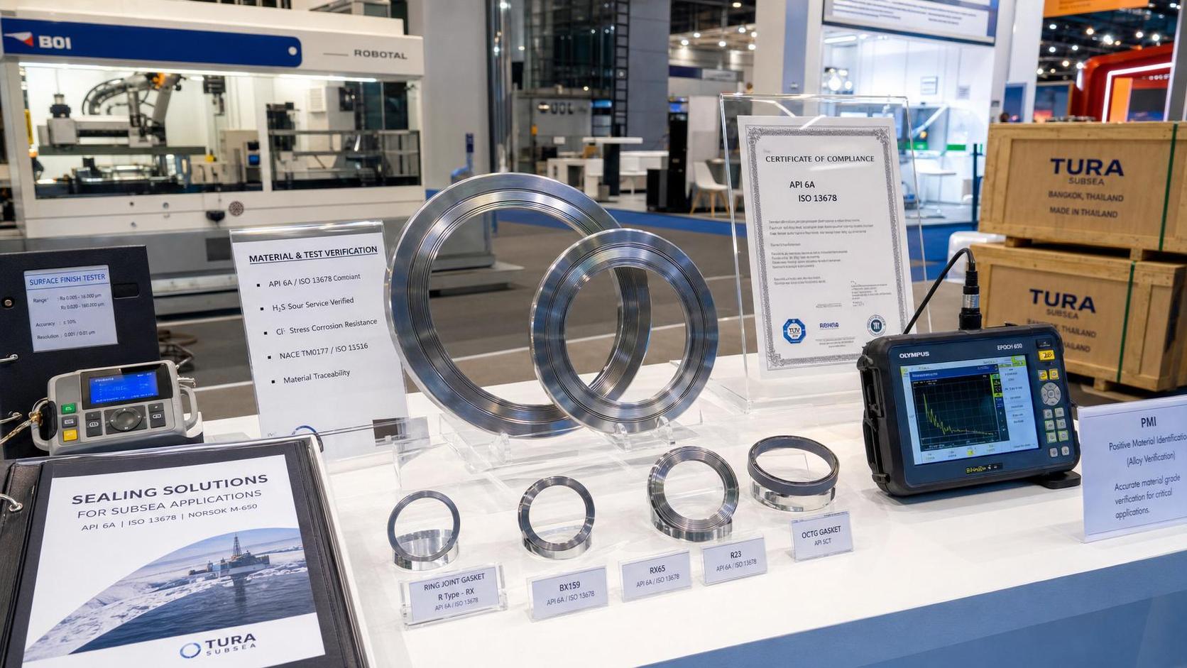 Thai Expo Puts Subsea Ring Joint Gaskets in Focus