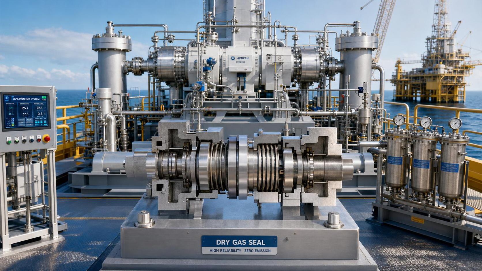 Gas Compressor Seals Offshore: Failure Risks and Seal Selection