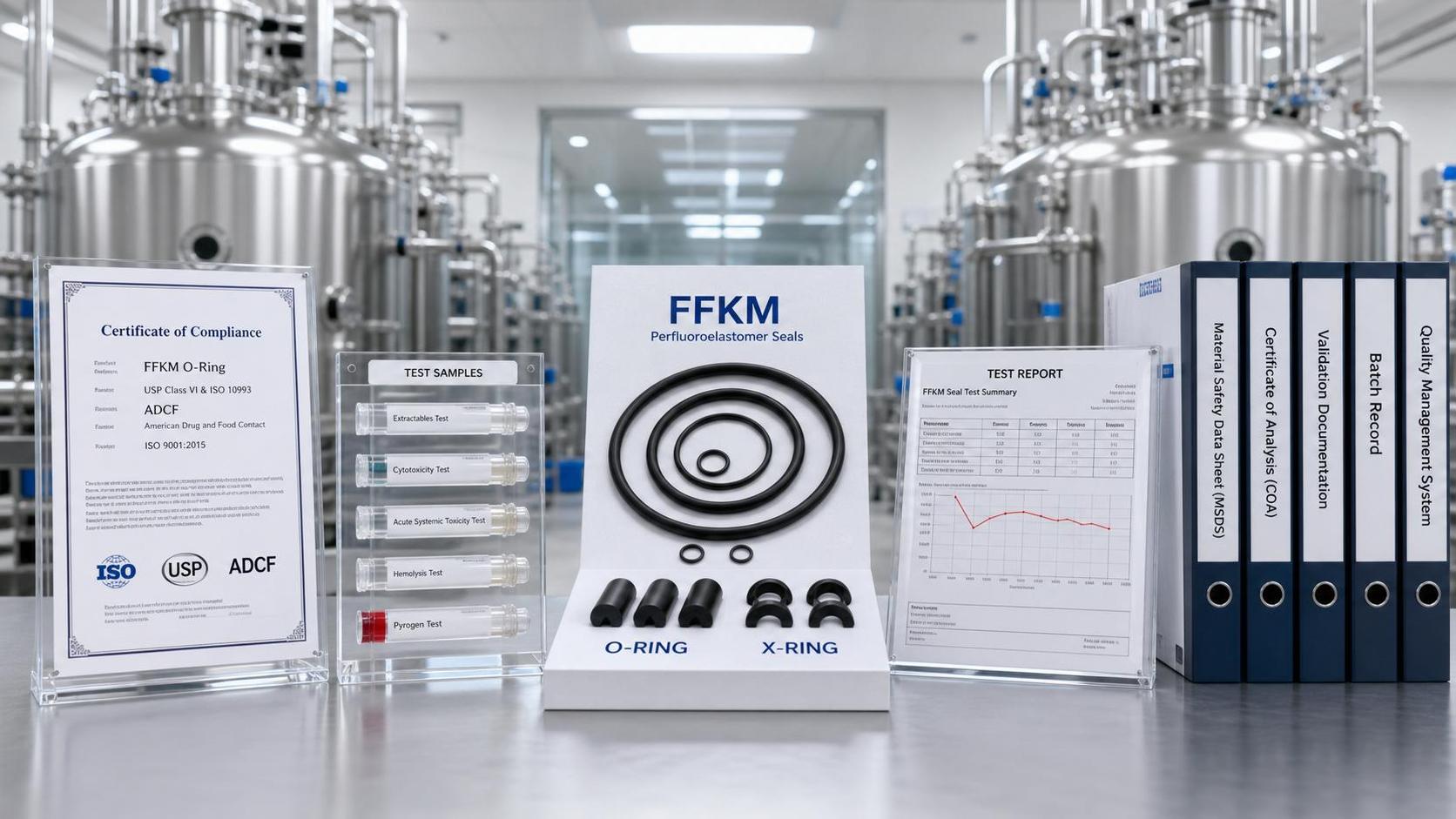 FDA Tightens USP Class VI Data Rules for FFKM Seals
