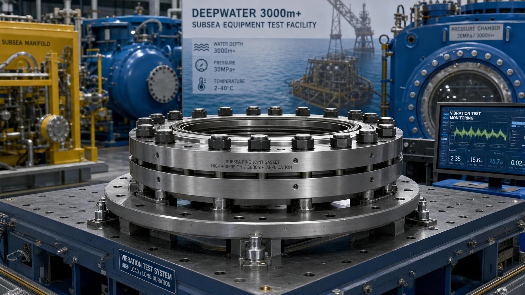 API RP 17D Edition 3 Raises Vibration Test Load for Subsea Ring Joint Gaskets