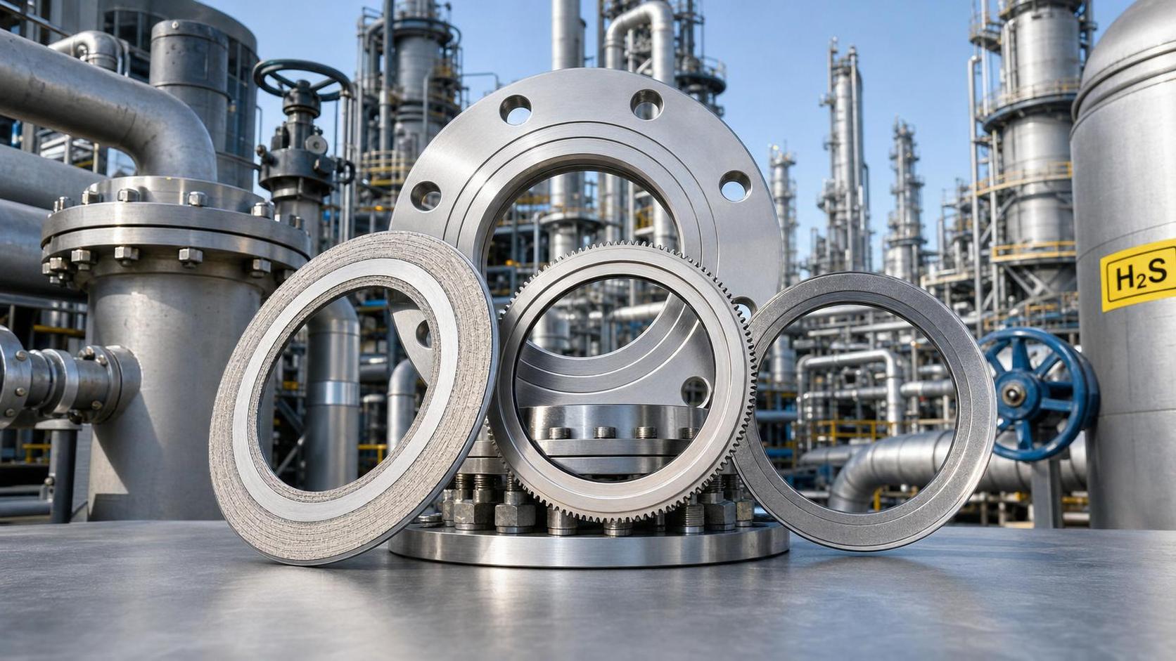 How to Choose Industrial Gasket Materials for H2S Refinery Service