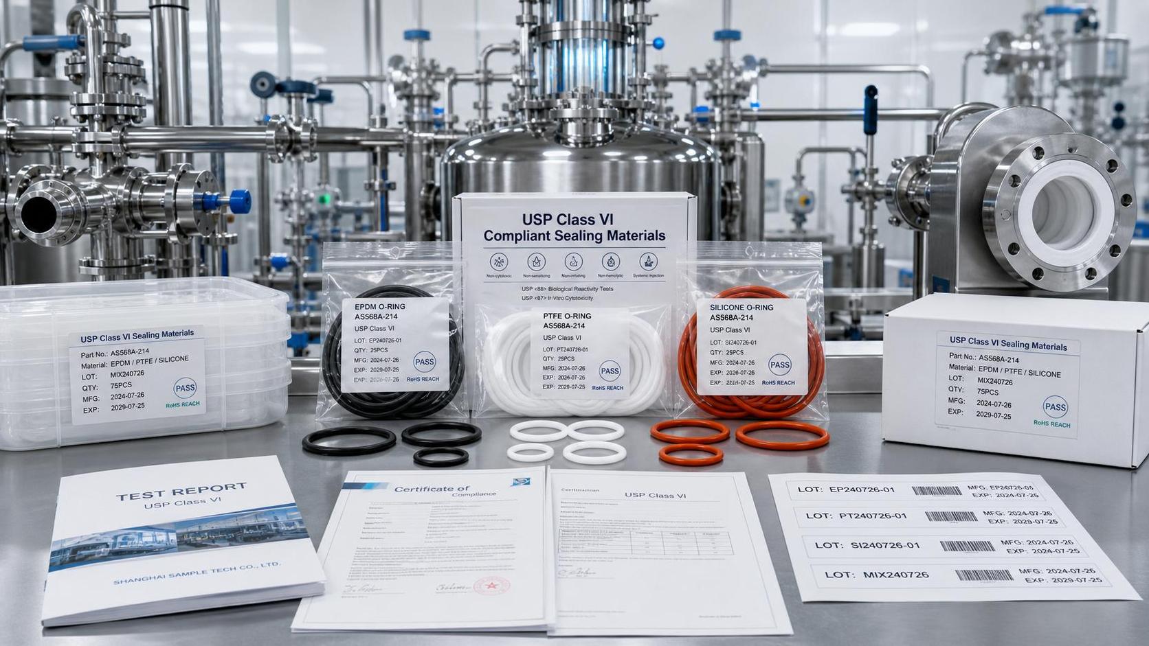 USP Class VI Seal Materials Supplier Checklist for Audit-Ready Sourcing
