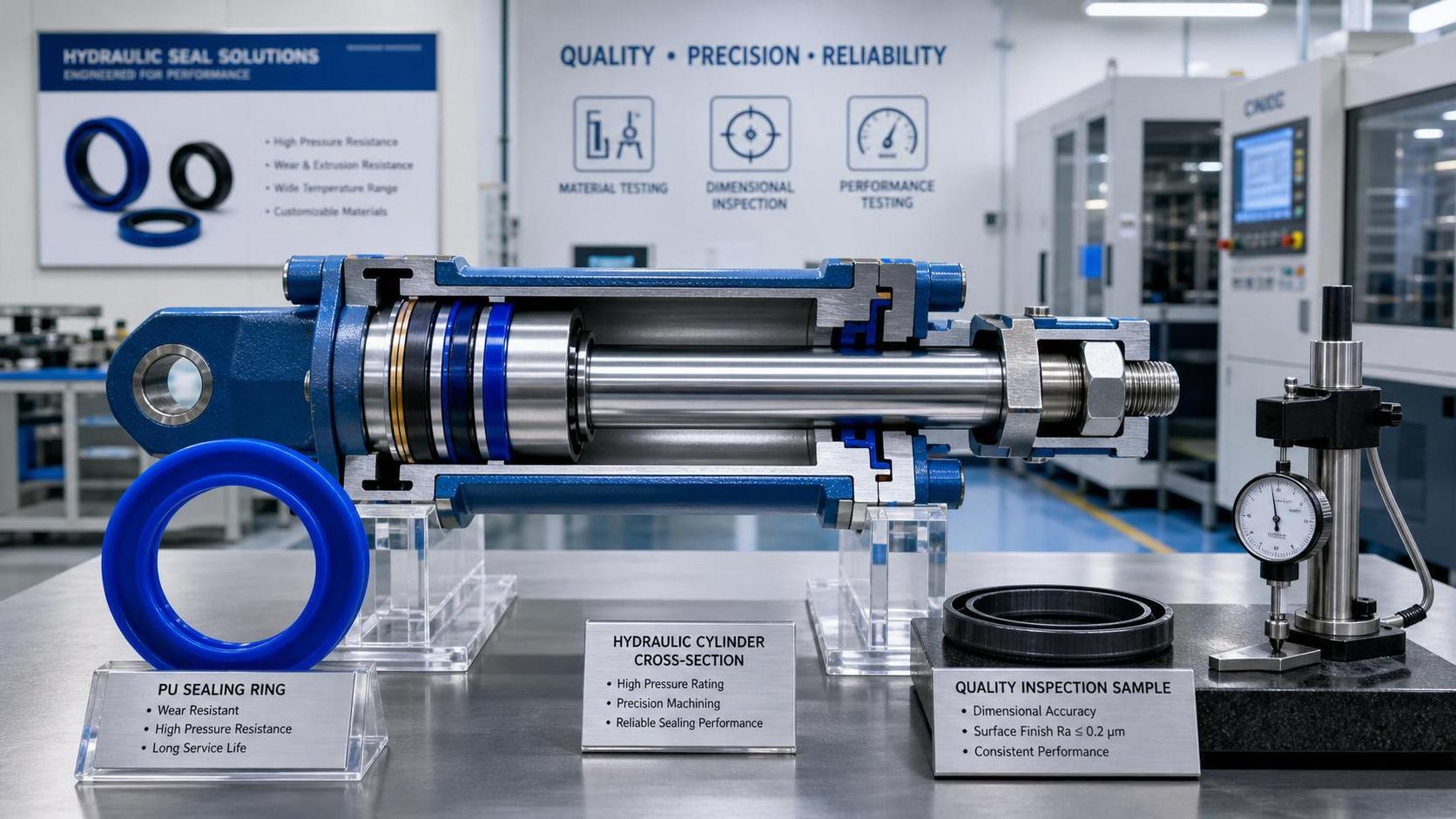 How to Evaluate a Hydraulic Sealing Manufacturer for Long-Life PU Seal Performance
