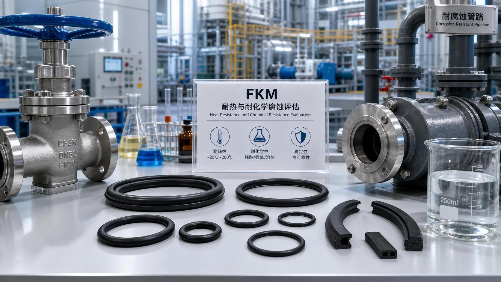 Industrial Sealing Materials FKM: How to Judge Heat and Chemical Resistance